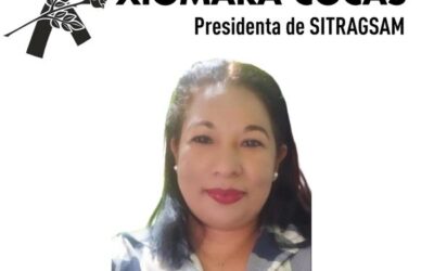 Honduras, Xiomara-Cocas, SITRAGSAM-President, murdered union leader, worker rights, Solidarity Center