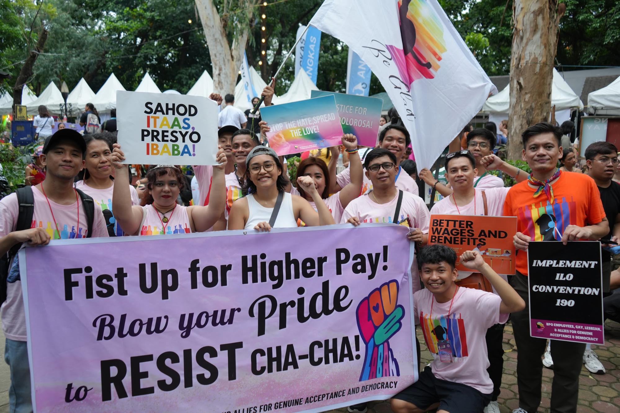 Philippines: At Pride March, Demands for Anti-discrimination, Wider Worker Protections